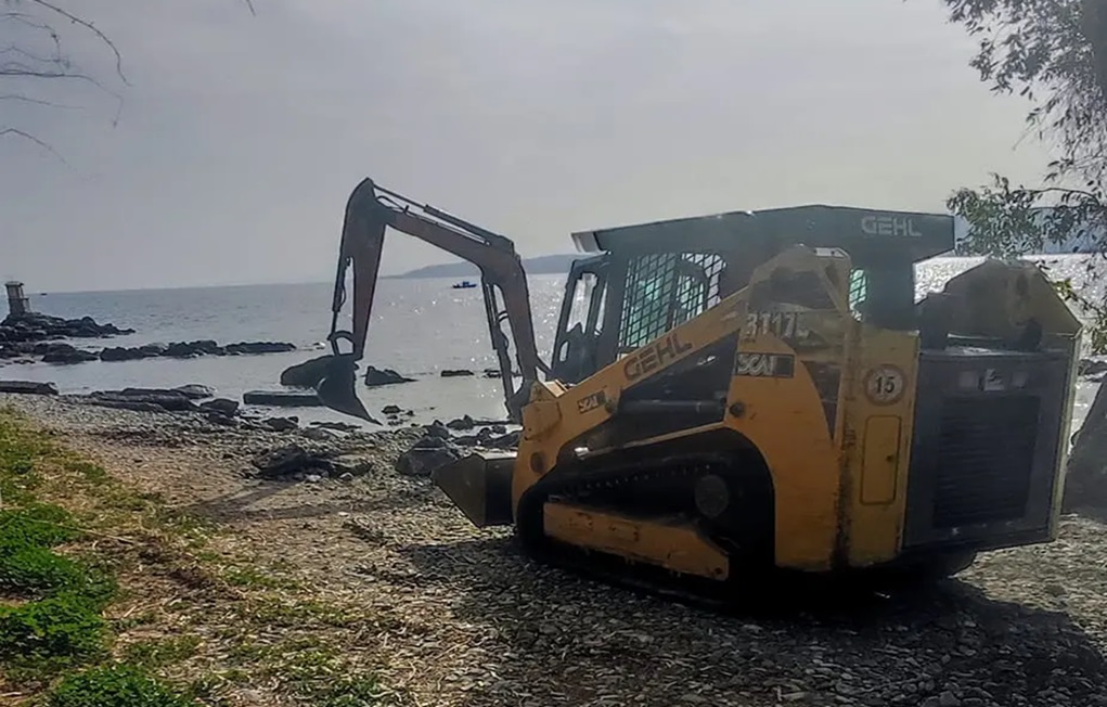 milazzo rifiuti urbani croce di mare