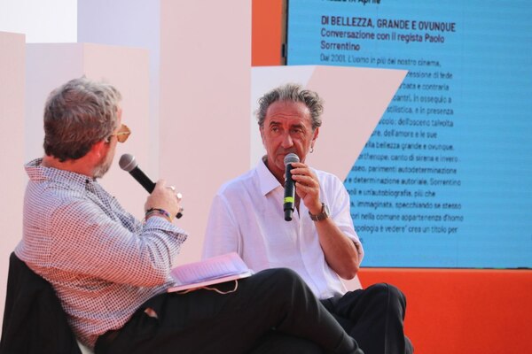 Paolo Sorrentino a Taobuk, foto di Giulia Cavallaro