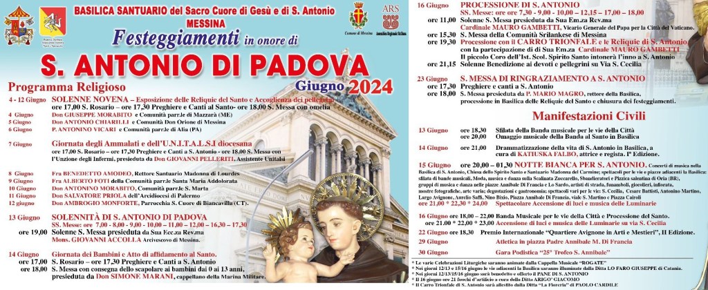 processione sant'antonio 2024