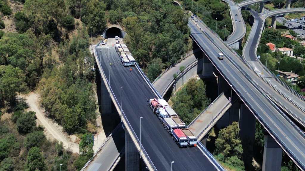 Prove di carico viadotto Ritiro