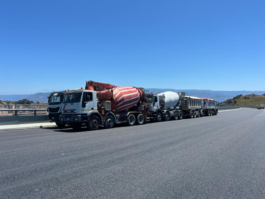 Prove di carico viadotto Ritiro