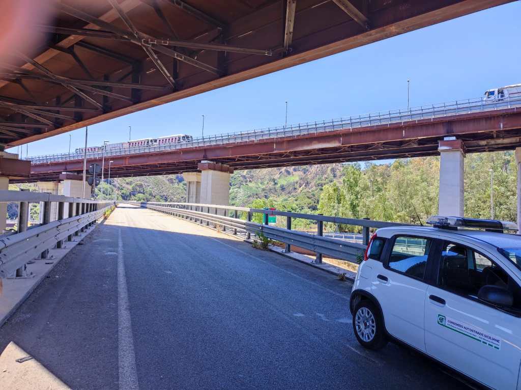 Prove di carico viadotto Ritiro