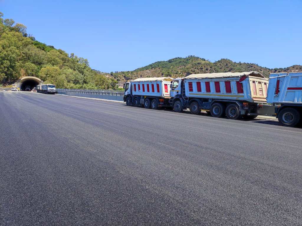 Prove di carico viadotto Ritiro