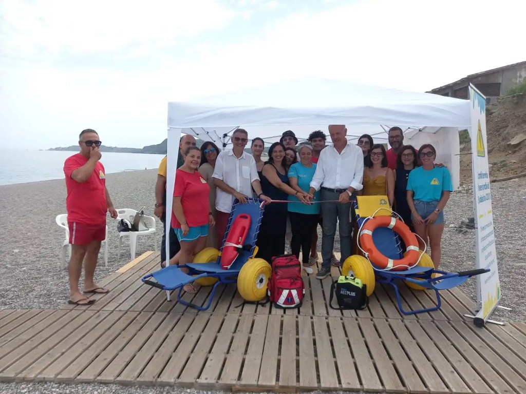 Milazzo balneazione assistista sedia job