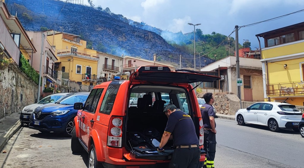 Vdf, incendio a Camaro