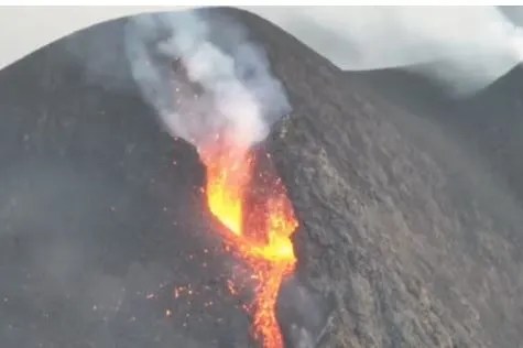 Attività vulcanica stromboli
