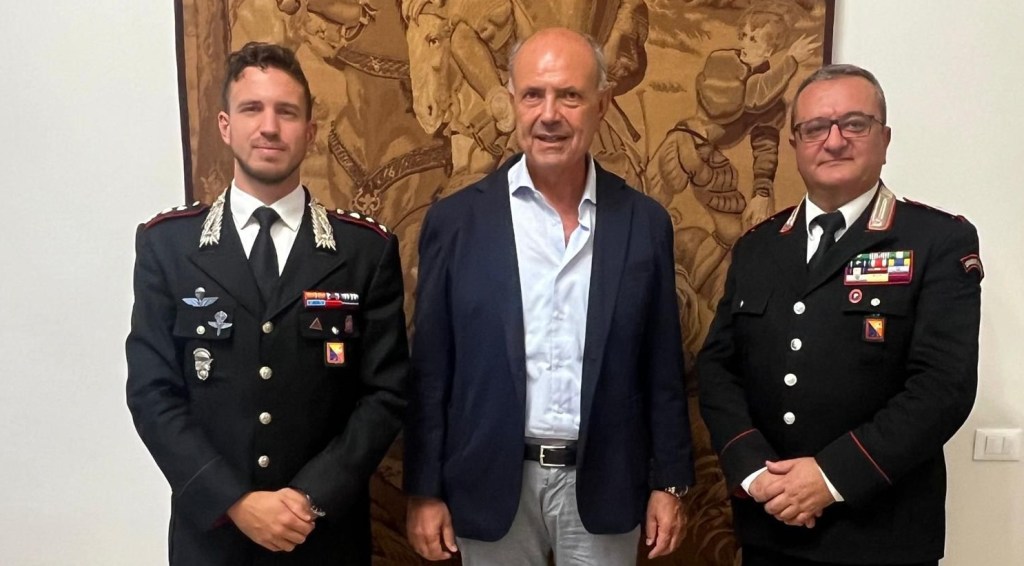Milazzo comandante carabinieri del basso