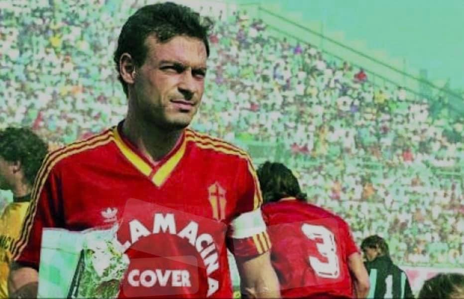 totò schillaci con la maglia del Messina
