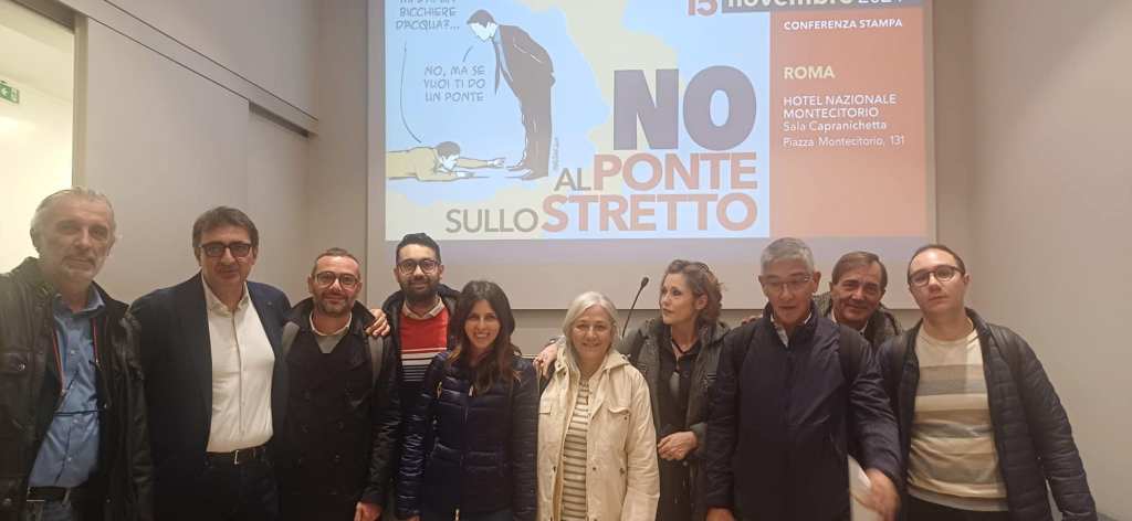 Cgil No ponte a Roma