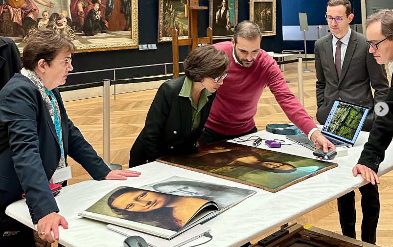 Roberto Merlo restauratore Gioconda