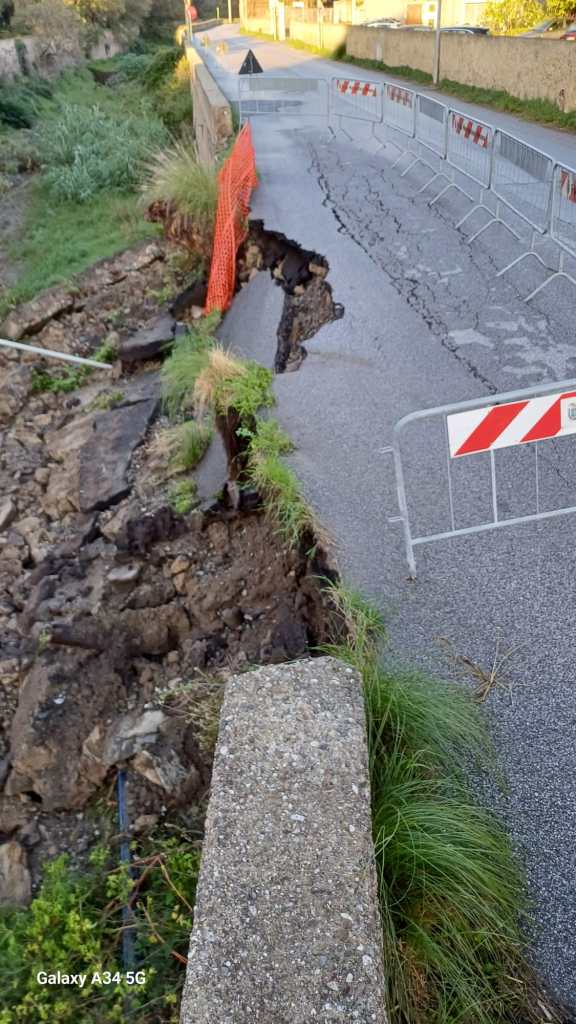 Crollo a Zafferia 30 novembre