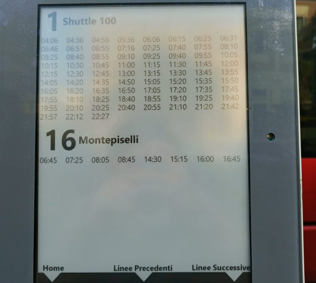 Palina elettronica non funzionante