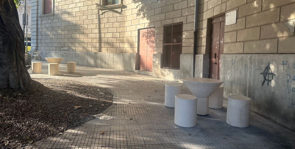 arredi piazza muricello