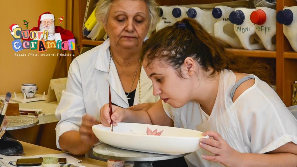 cuori ceramici