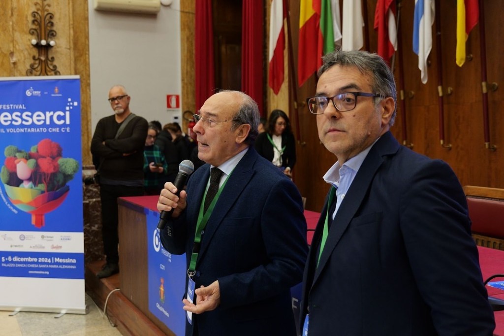 Ennio Marino e Rosario Ceraolo, presidente e direttore Cesv