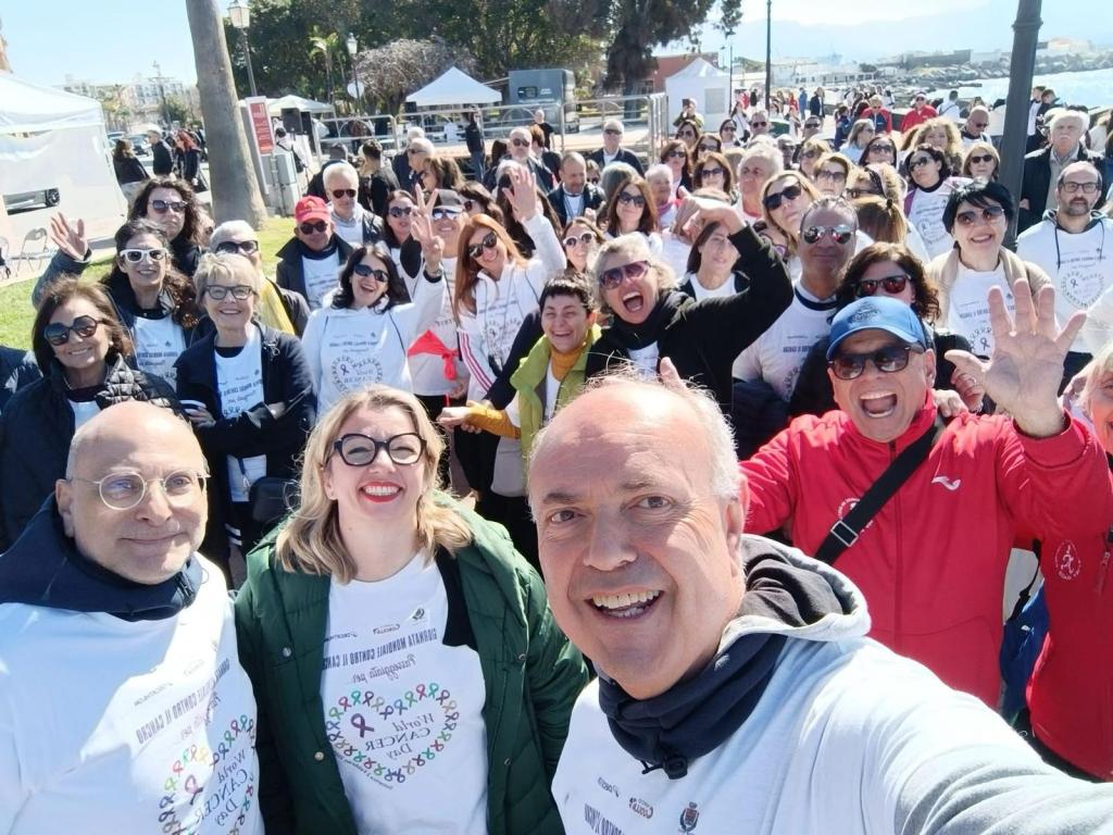 Milazzo passeggiata per la prevenzione al cancro