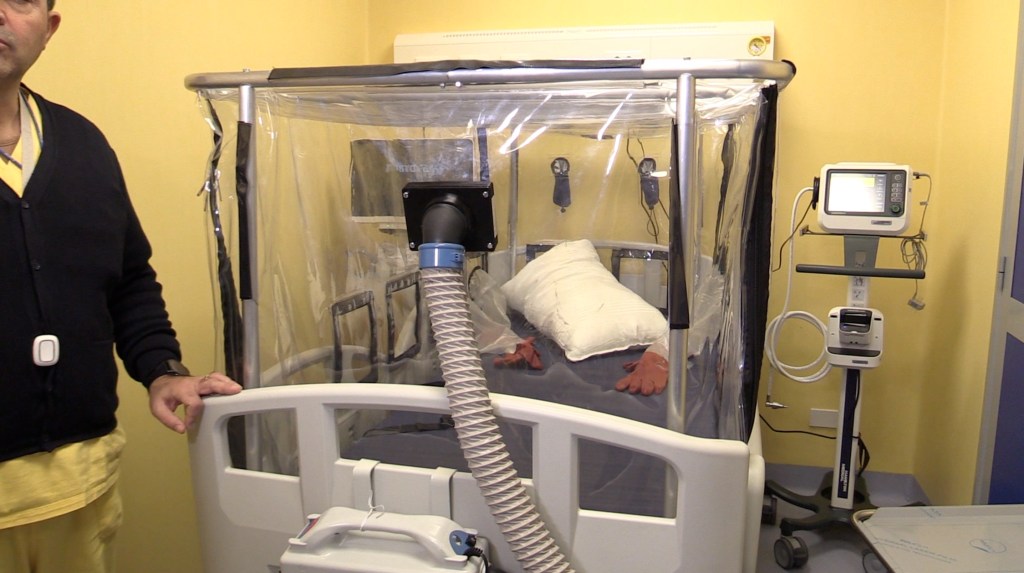 barella biocontenimento