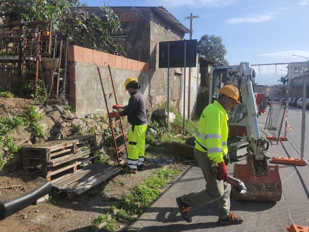 demolizione baracche via bonsignore