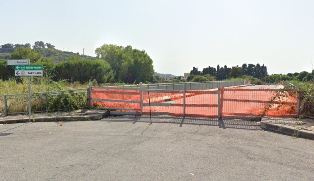 ponte saponara rometta incompiuto