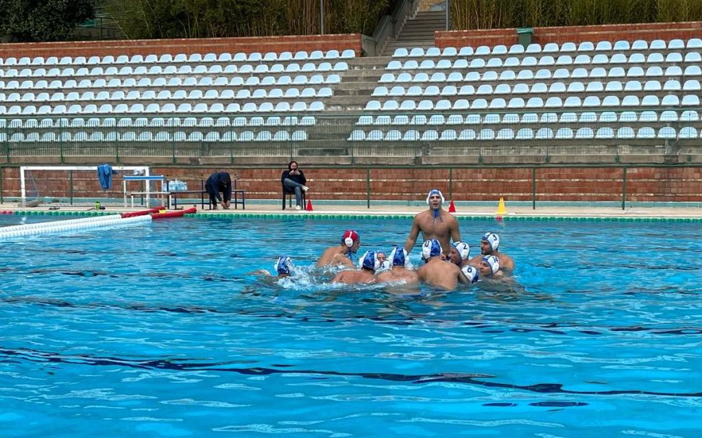 la squadra nel pre partita