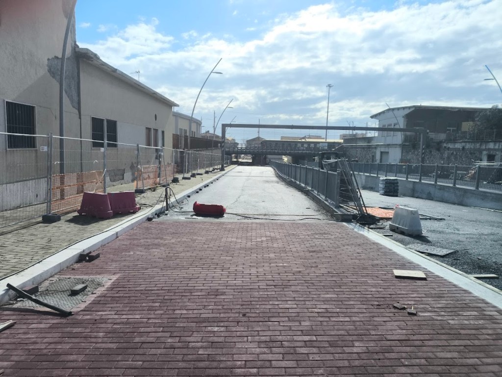 lavori via don blasco sottopasso santa cecilia