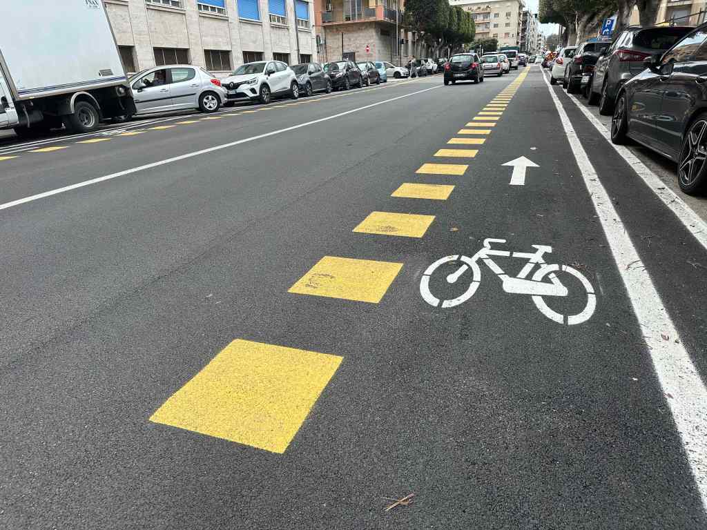 pista ciclabile stazione 