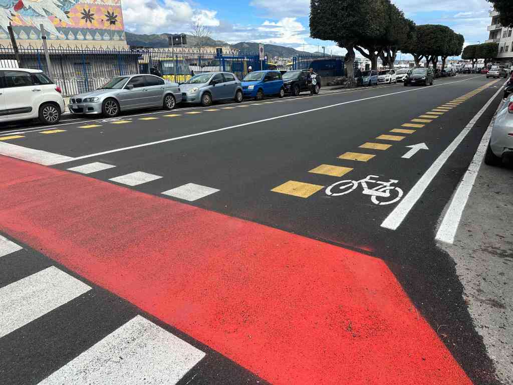 pista ciclabile stazione 