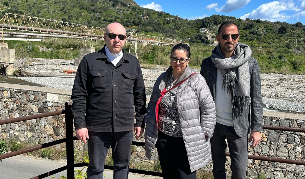 ricercatori CNR e sindaco Briguglio