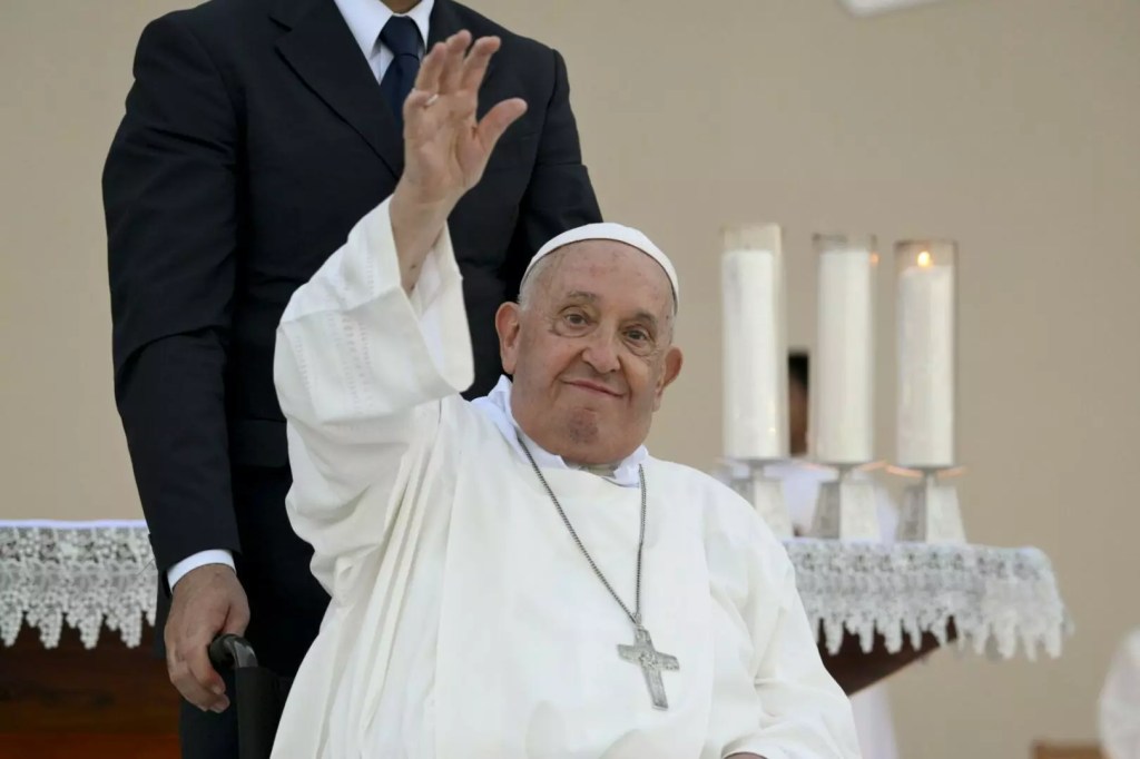Papa Francesco (fonte Italpress)