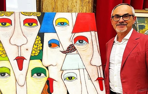 Milazzo, mostra metacromie del pittore Giovanni Pione