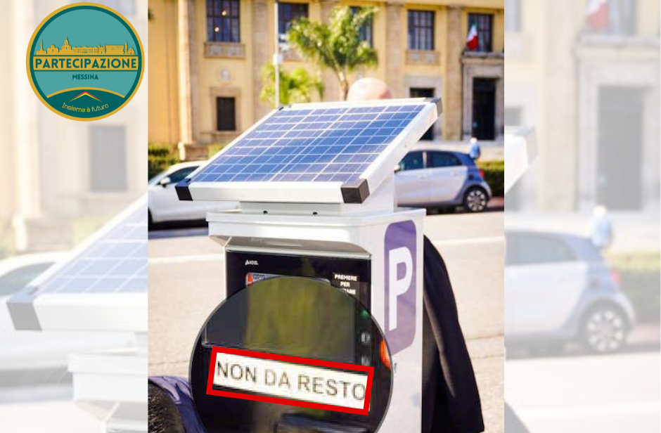 Parchimetro, "non dà resto" evidenzia la rete civica Partecipazione