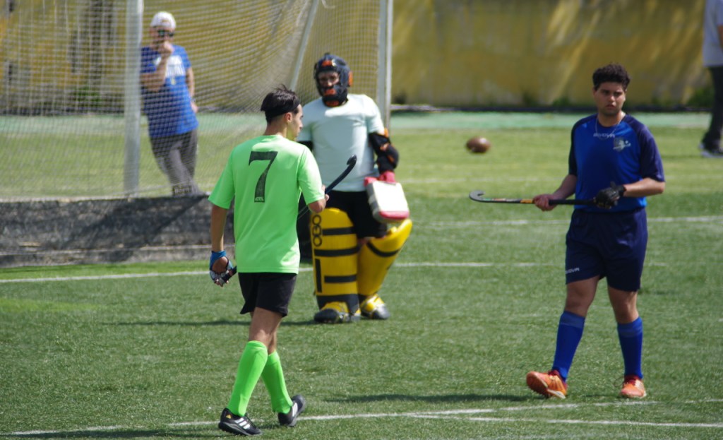 partita azione hockey