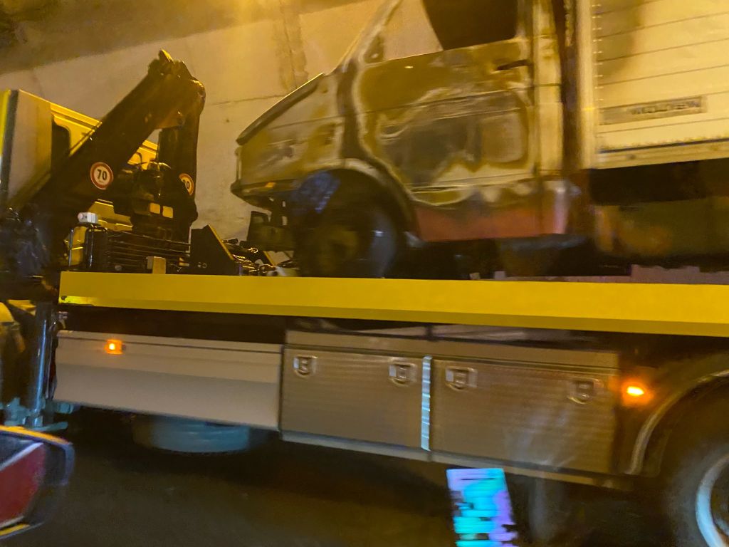 incendio galleria telegrafo