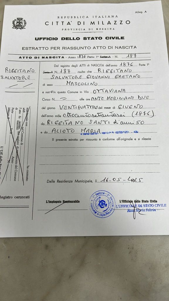 Documento Papa