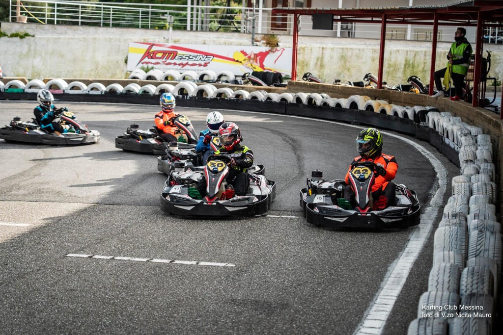 kart gara a messina