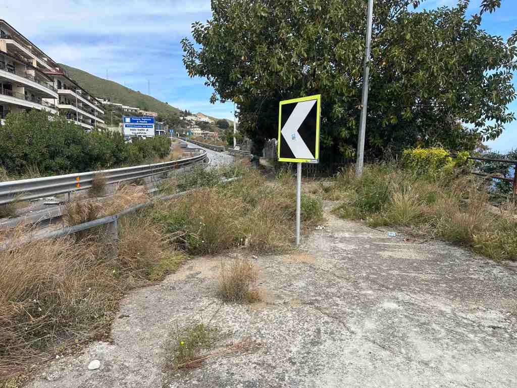 percorso pedonale verde panoramica