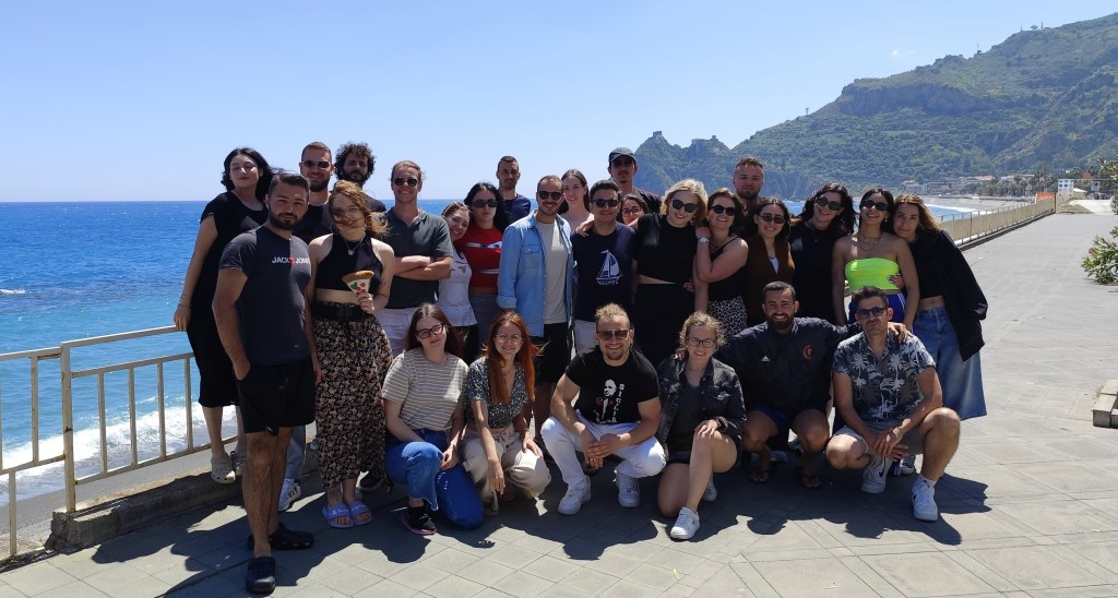 I partecipanti al corso di Podcasting