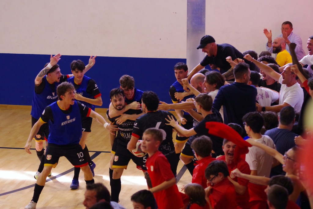 esultanza messina futsal