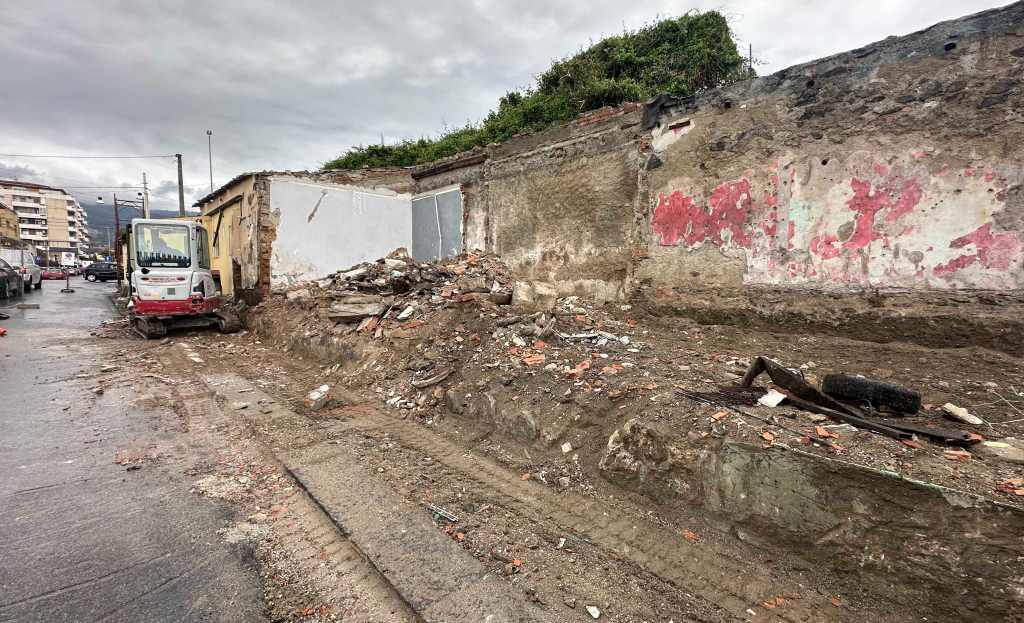 via Bonsignore demolizioni