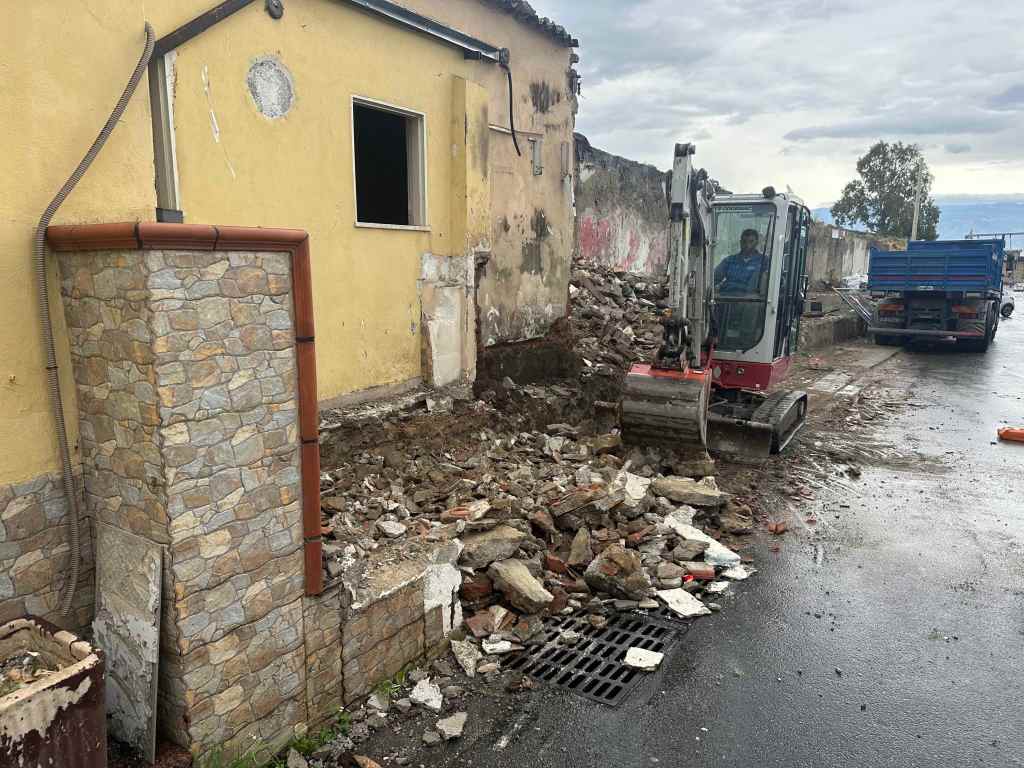 via Bonsignore demolizioni