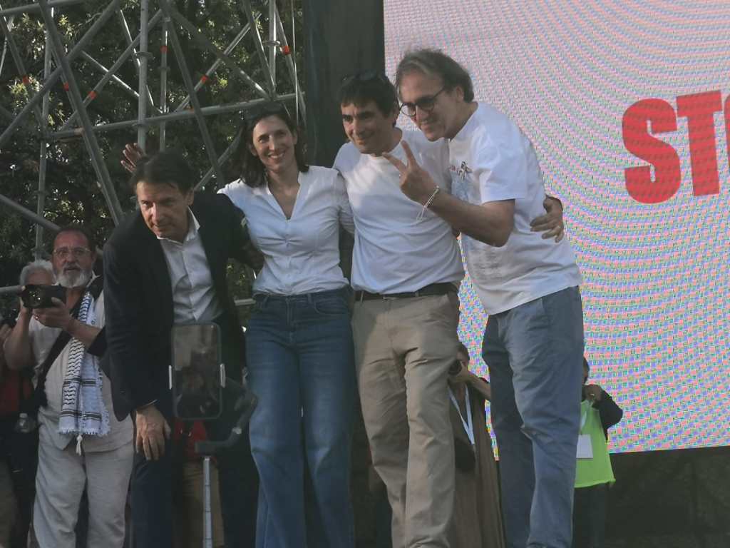 Conte Schlein Fratoianni e Bonelli