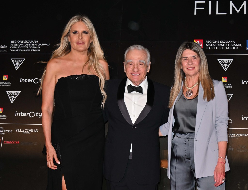 Martin Scorsese con Rocca e Amata