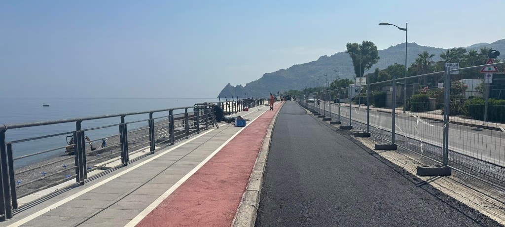 lavori lungomare s. teresa