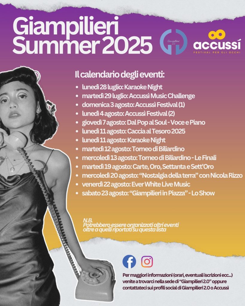 Giampilieri Summer 2025