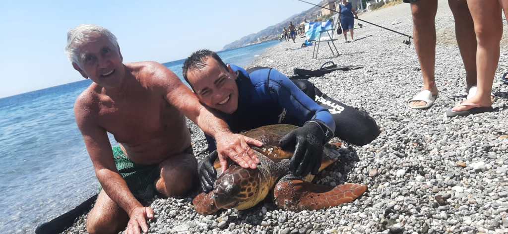 Tartaruga al Villaggio Unrra