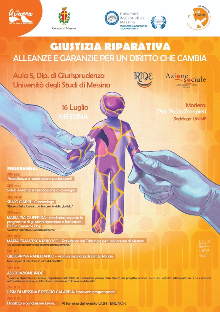giustizia riparativa convegno luglio 2025 locandina 