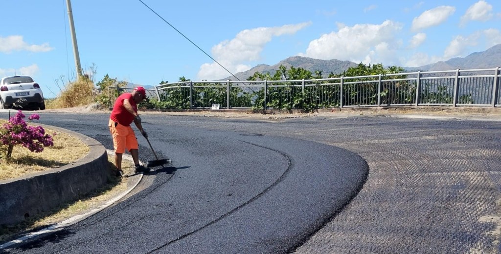 lavori sp16 forza d'agrò