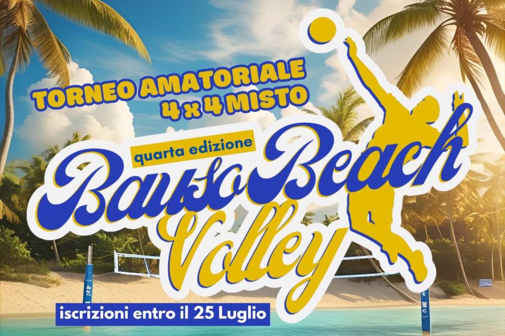 orizzonte comune beach volley locandina