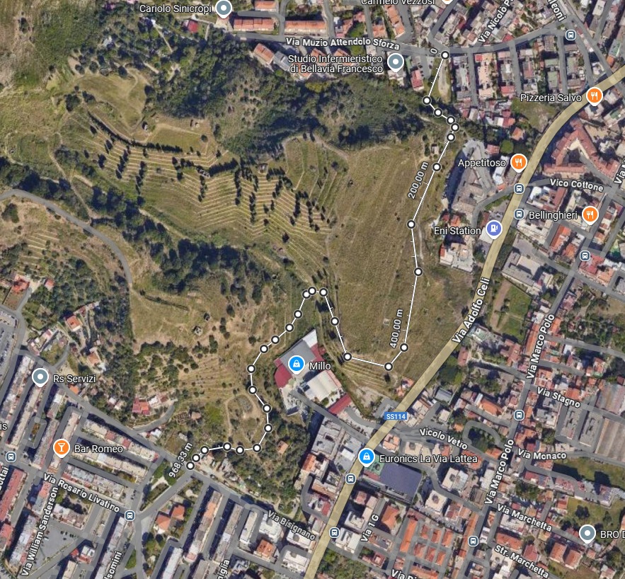 via Sforza-via Bisignano