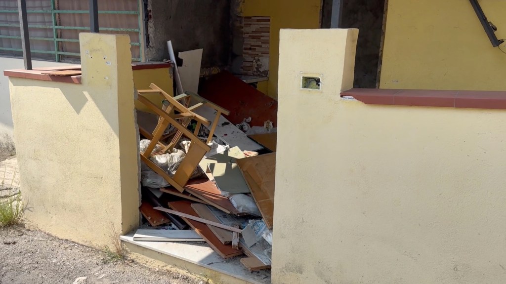 via rosso da messina baracche discariche